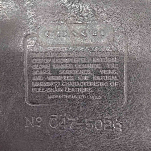 コーチ COACH OLD レザー ショルダーバッグ メンズ