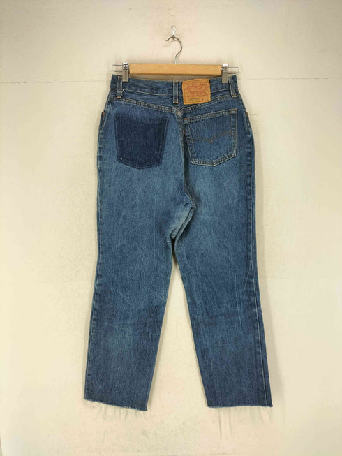 リーバイス Levis 80s ボタン裏525 カットオフ テーパードデニムパンツ メンズ