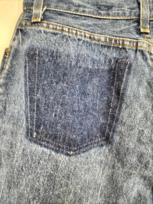 リーバイス Levis 80s ボタン裏525 カットオフ テーパードデニムパンツ メンズ