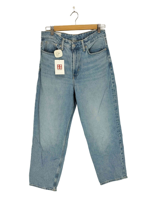 エイチアンドエム H&M LOOSE ジップフライデニムパンツ メンズ 29/30