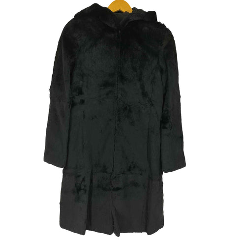 ジュンコシマダ JUNKO SHIMADA ラビットファー フーデッド コート レディース