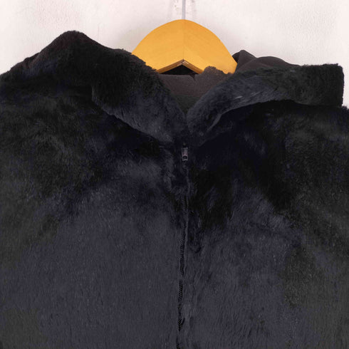 ジュンコシマダ JUNKO SHIMADA ラビットファー フーデッド コート レディース