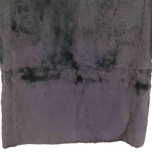 ジュンコシマダ JUNKO SHIMADA ラビットファー フーデッド コート レディース