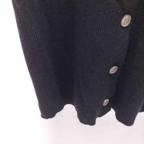 フォクシー FOXEY シルク混 リブニット カーディガン レディース 40