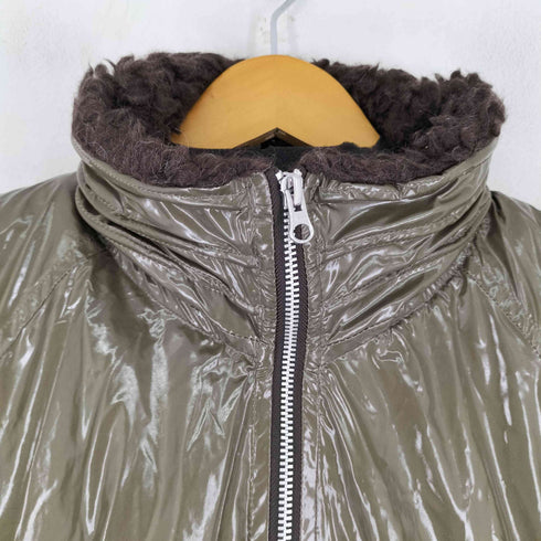 カバンドズッカ CABANE de ZUCCa ライナー付き エナメル ブルゾン メンズ