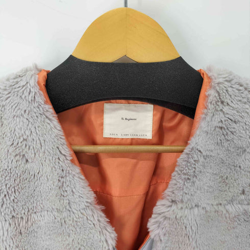 レディラックルカ LADY LUCK LUCA フェイクファー ブルゾン レディース