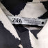 ザラ ZARA モノトーンプリント シャツワンピース レディース JPN:S