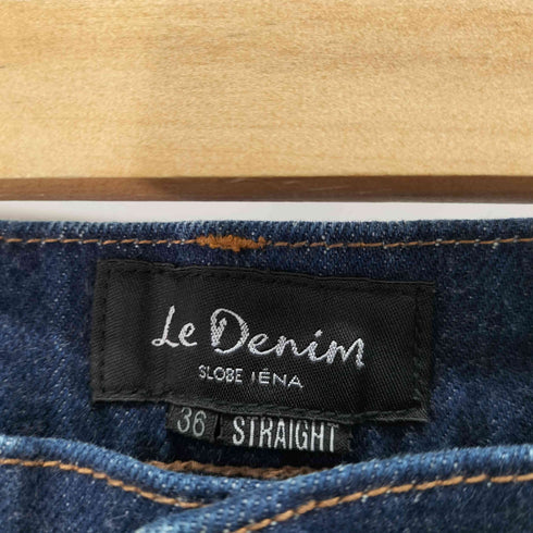スローブイエナ SLOBE IENA LE DENIM ストレートパンツ レディース JPN:36