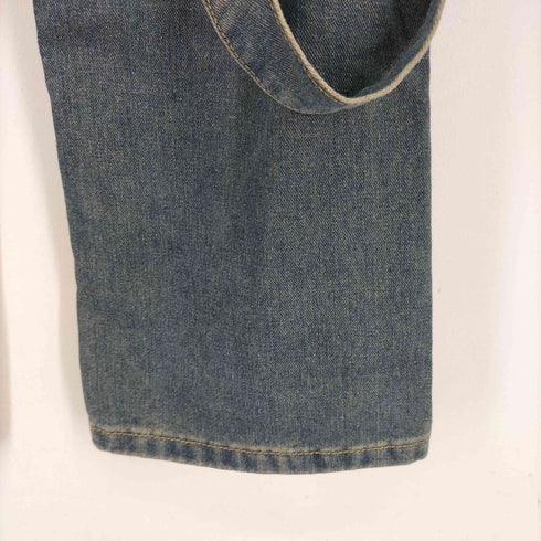 ベルトカットデザインデニムパンツ レディース JPN:XS