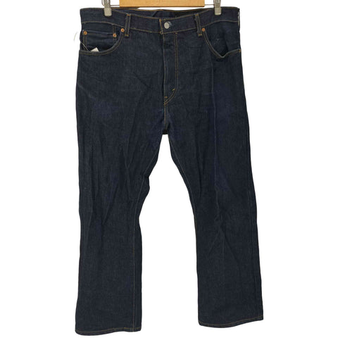 リーバイス Levis For over 145 years 517 ブーツカット インディゴ ブラックアウト デニム パンツ メンズ W:36 L:30