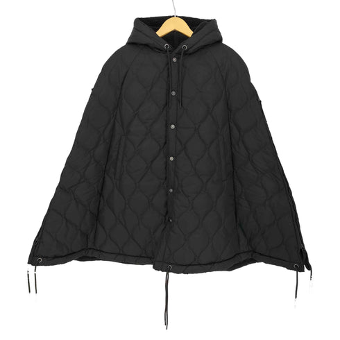 タイオン TAION MILITARY RIVERSIBLE DOWN CAPE リバーシブルダウンケープ メンズ FREE