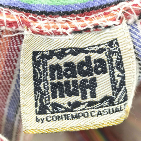 マルチカラーストライプ ハイウエスト パンツ レディース 9