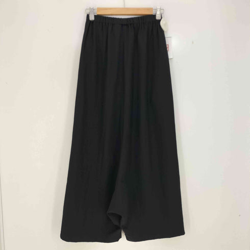コムデギャルソン COMME des GARCONS 92ss Unfinished アンフィニッシュド ウールギャバ ワイドサルエル パンツ レディース JPN:M