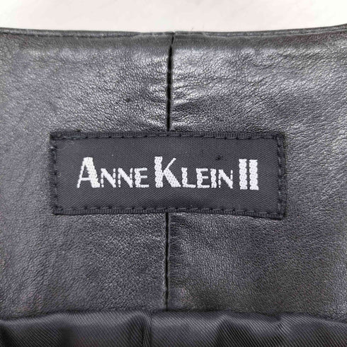 アンクライン ANNE KLEIN レザーベスト レディース