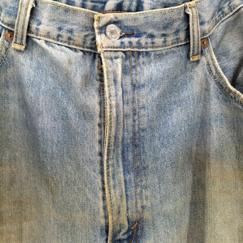 リーバイス Levis For over 140 years RELAXED 550 ジップフライ ダメージ デニム パンツ メンズ W:42 L:30