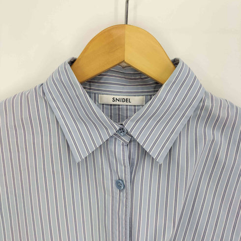 スナイデル snidel 23SS ボタン スリット オーバー シャツ レディース ONE SIZE