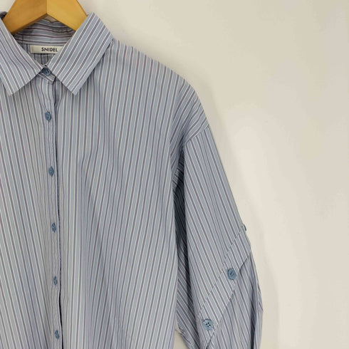スナイデル snidel 23SS ボタン スリット オーバー シャツ レディース ONE SIZE