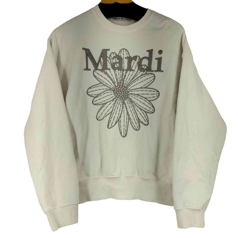 マルディメクルディ Mardi Mercredi フロント刺繍クルーネックスウェット レディース ONE SIZE