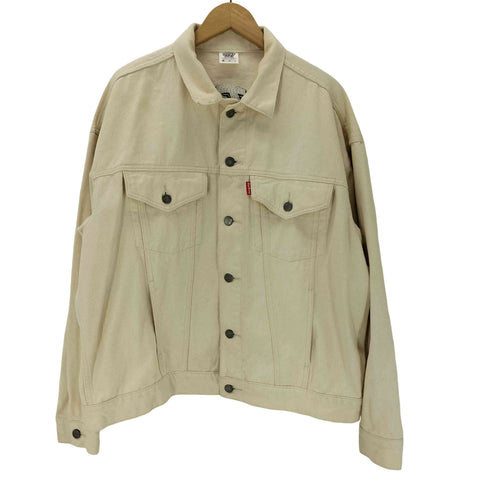ジーユー GU LOONEY TUNES Bugs Bunny デニム トラッカー ジャケット メンズ JPN:XL