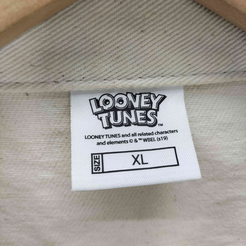 ジーユー GU LOONEY TUNES Bugs Bunny デニム トラッカー ジャケット メンズ JPN:XL
