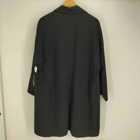 イッセイミヤケ ISSEY MIYAKE 00S 銀タグ ウール チェスターコート レディース JPN:M
