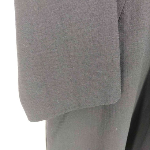 イッセイミヤケ ISSEY MIYAKE 00S 銀タグ ウール チェスターコート レディース JPN:M