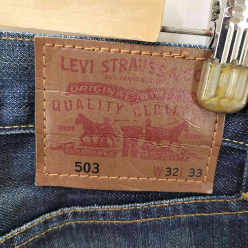 リーバイス Levis 503 loose straight ストレートデニムパンツ メンズ w32 l33