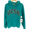 ラッセルアスレチック RUSSELL ATHLETIC 00S ポリコットン Vガゼットカレッジロゴ プルオーバー パーカー メンズ import:S