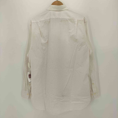 ポロラルフローレン POLO RALPH LAUREN SLIM FIT ピンクポニー刺繍 マチ付 グラフチェック ドレスシャツ メンズ 17 - 34/35