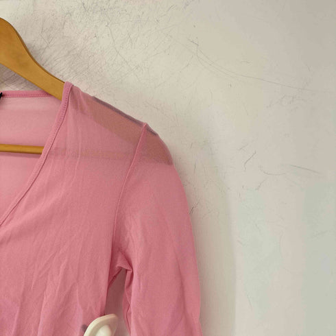 モルガン MORGAN シアーカーディガン レディース