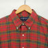 ラルフローレン RALPH LAUREN 90s THE BIG SHIRT クレストロゴ タータンチェック ボタンダウンシャツ メンズ import:XL