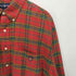 ラルフローレン RALPH LAUREN 90s THE BIG SHIRT クレストロゴ タータンチェック ボタンダウンシャツ メンズ import:XL