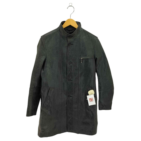 A.A.R COW スタンドカラー カウレザーコート メンズ 1