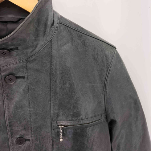 A.A.R COW スタンドカラー カウレザーコート メンズ 1