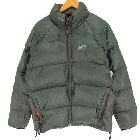 ミレー MILLET QUANTUM DOWN JACKET ロゴ刺繍クオンタム ダウンジャケット レディース import:L