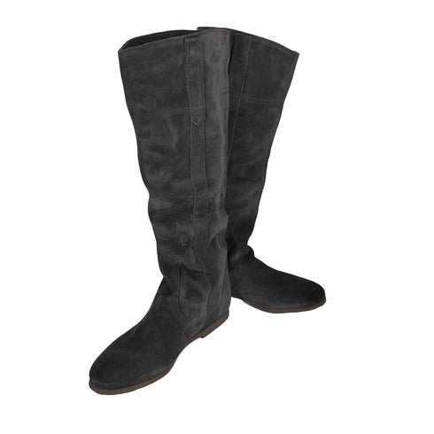 ファビオルスコーニ FABIO RUSCONI スエード ロングブーツ レディース EUR:38