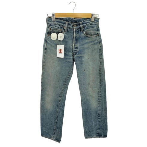 リーバイス Levis 70s 501 66後期 ボタン裏6刻印 赤耳 ボタンフライ デニムパンツ メンズ W30 L32