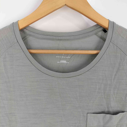 SN super.natural × atelier Blue bottle Hiker's T-shirts 8sleeve ハイカーズTシャツ8分丈 メンズ JPN:L