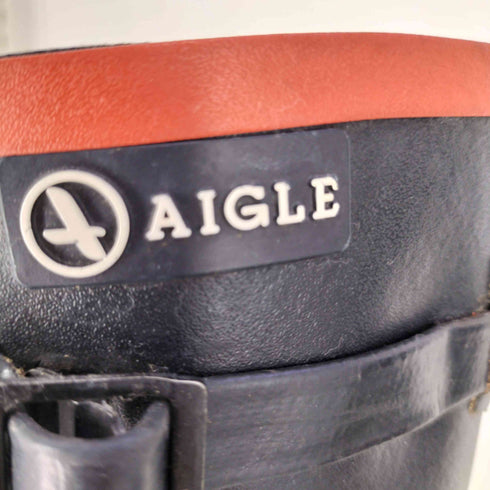 エーグル AIGLE ツートン レインブーツ レディース EUR:37