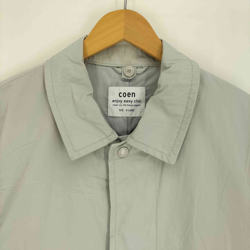コーエン coen 比翼 ステンカラー コート メンズ JPN:XL