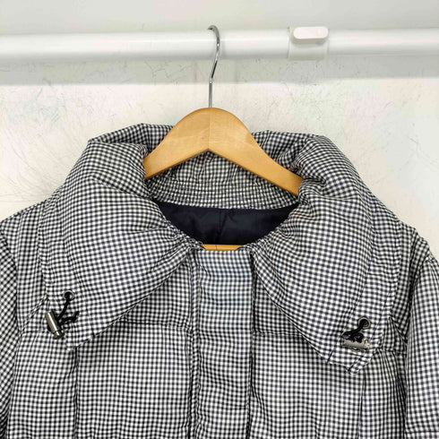 eigerwand ギンガムチェックダウンコート レディース JPN:L