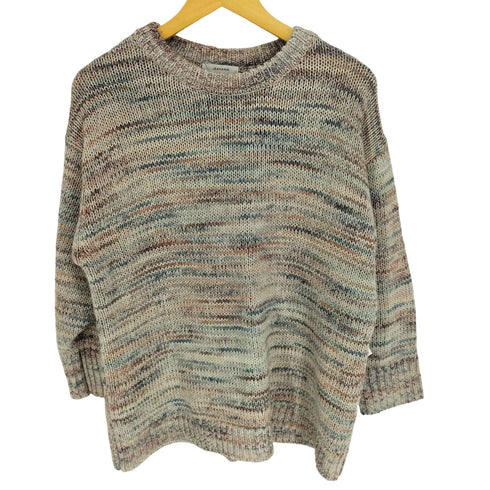 ジーナシス JEANASIS マルチカラー コットン ニット レディース FREE