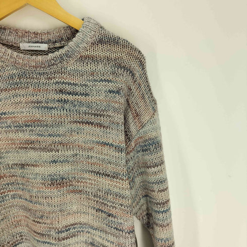 ジーナシス JEANASIS マルチカラー コットン ニット レディース FREE