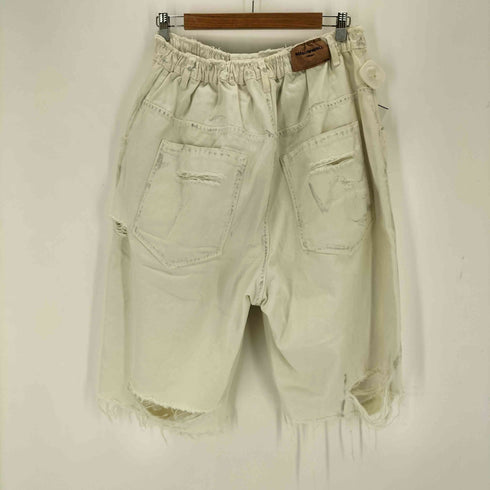 メイソンプリンス mason prince デストロイ加工 バギー デニムショーツ メンズ JPN:2