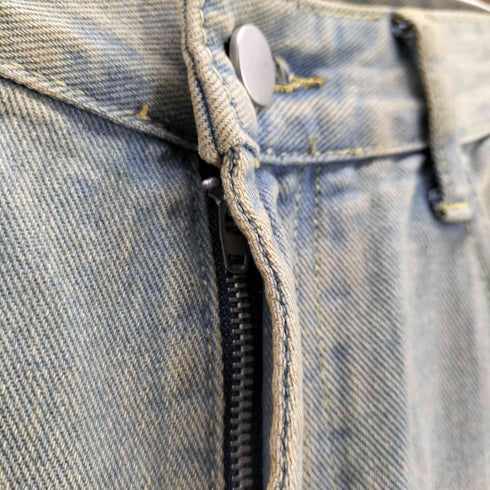 ASAPMODE Washed Wide Moss Denim Pants バギーデニム メンズ JPN:M