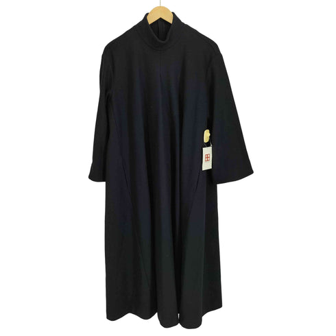 M-fil ウール ハイネック ロング ワンピース レディース 38