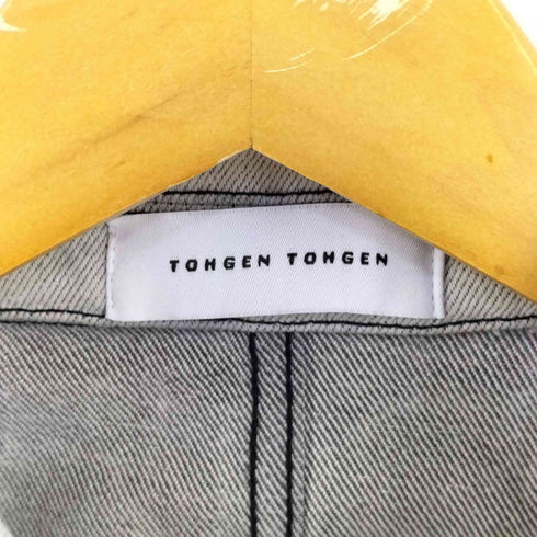 TOHGEN TOHGEN グラデーション デニムシャツワンピース レディース