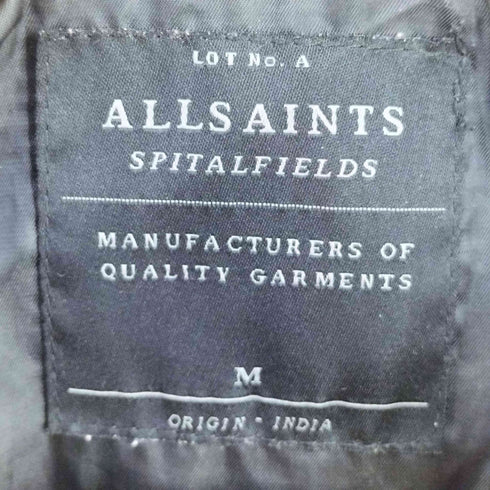オールセインツ ALLSAINTS 切替 ノーカラー キルティングジャケット メンズ JPN:M