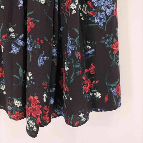 ジーナシス JEANASIS 花柄ロングスカート レディース FREE