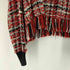 ザラ ZARA ハイネックフリンジツイードセーター レディース import:L